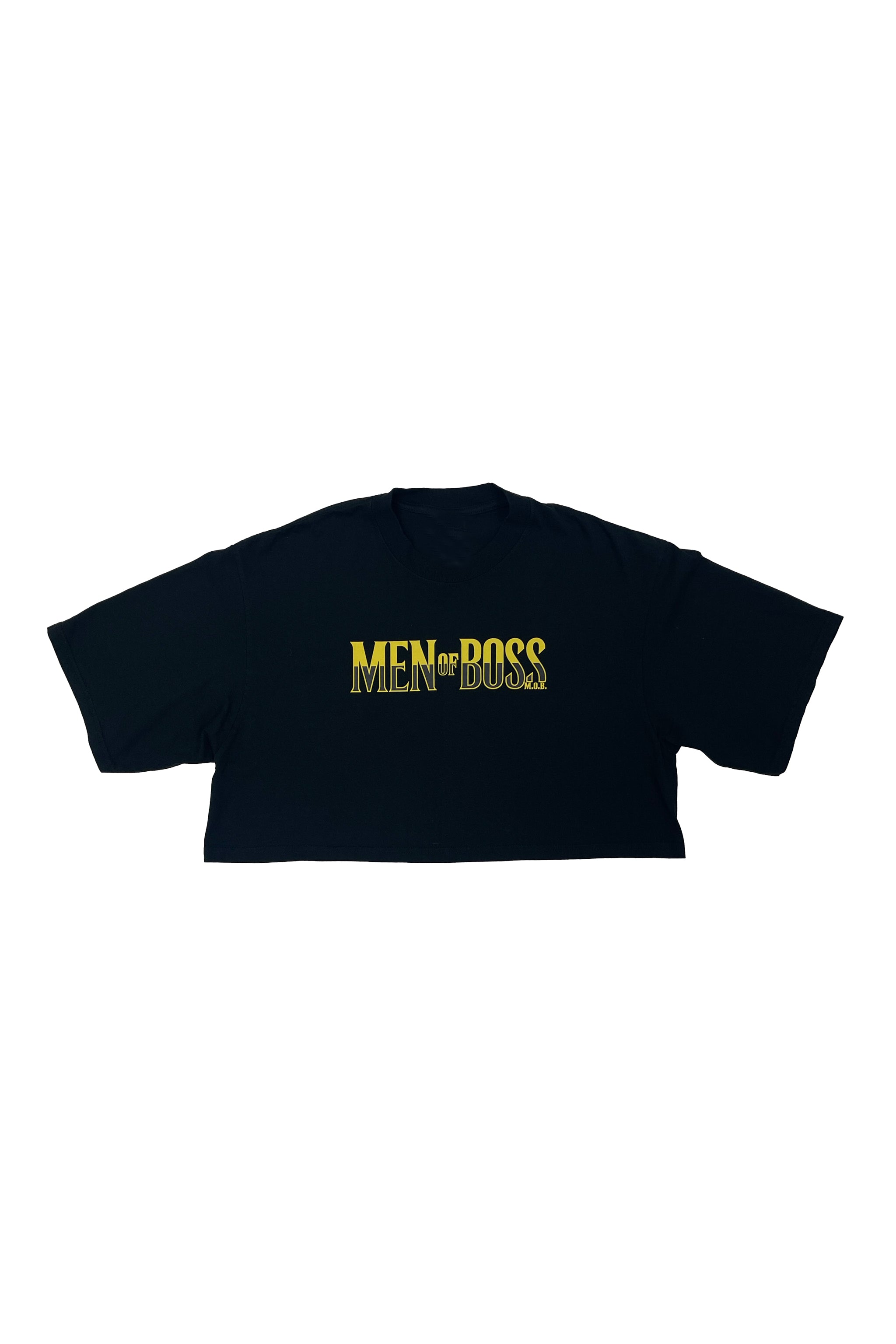 Men Of Boss Crop Top Tee